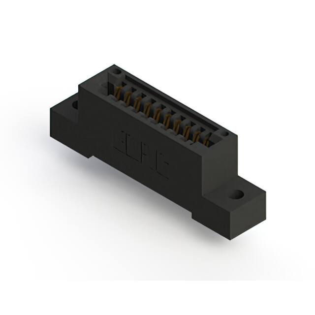 895-010-500-102 CONN EDGE SINGLE FML 10POS 0.100