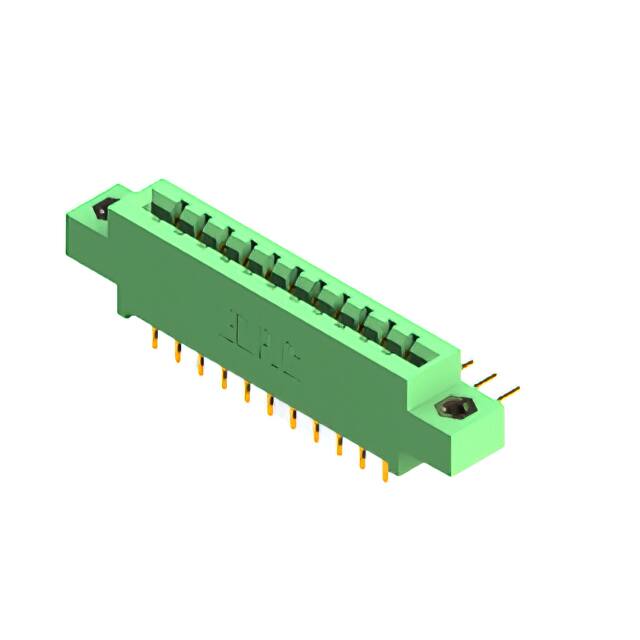 837-022-559-808 CONN EDGE DUAL FMALE 22POS 0.156
