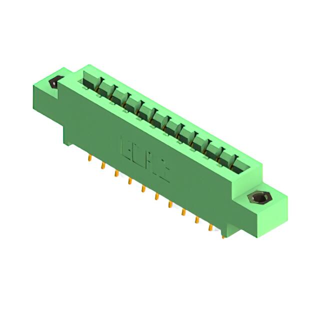 837-022-556-807 CONN EDGE DUAL FMALE 22POS 0.156