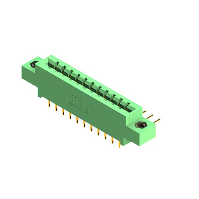 837-022-558-808 CONN EDGE DUAL FMALE 22POS 0.156
