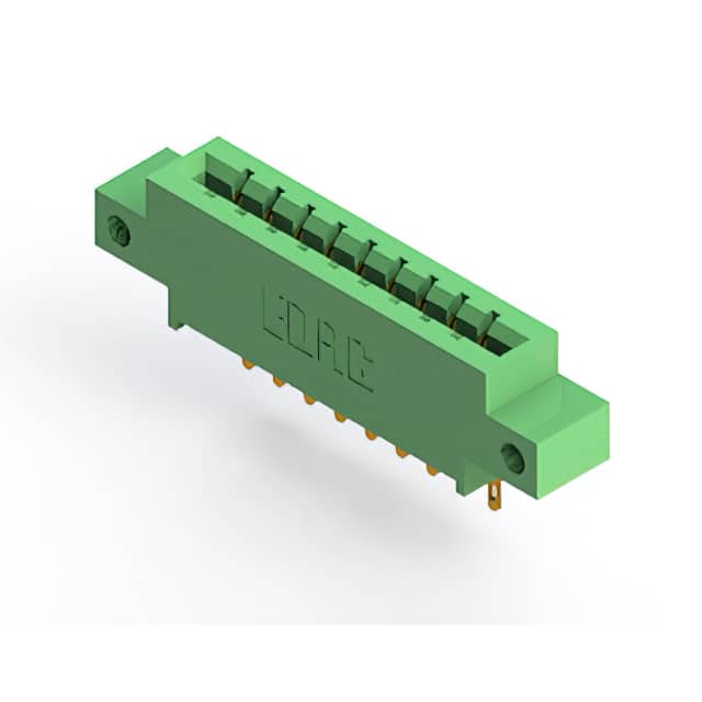833-009-500-612 CONN EDGE SGL FMALE 9POS 0.156