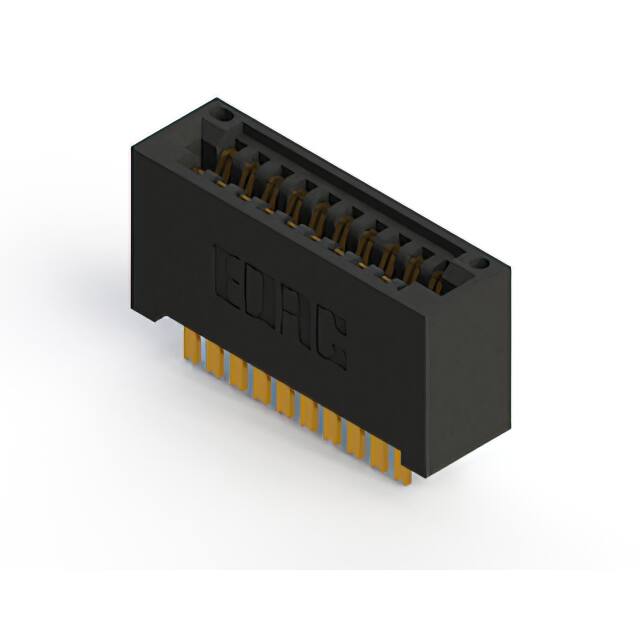 895-020-500-201 CONN EDGE DUAL FMALE 20POS 0.100