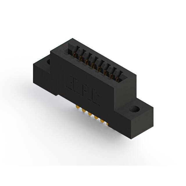 892-008-500-102 CONN EDGE SINGLE FML 8POS 0.100