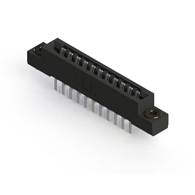 857-022-442-203 CONN EDGE DUAL FMALE 22POS 0.156