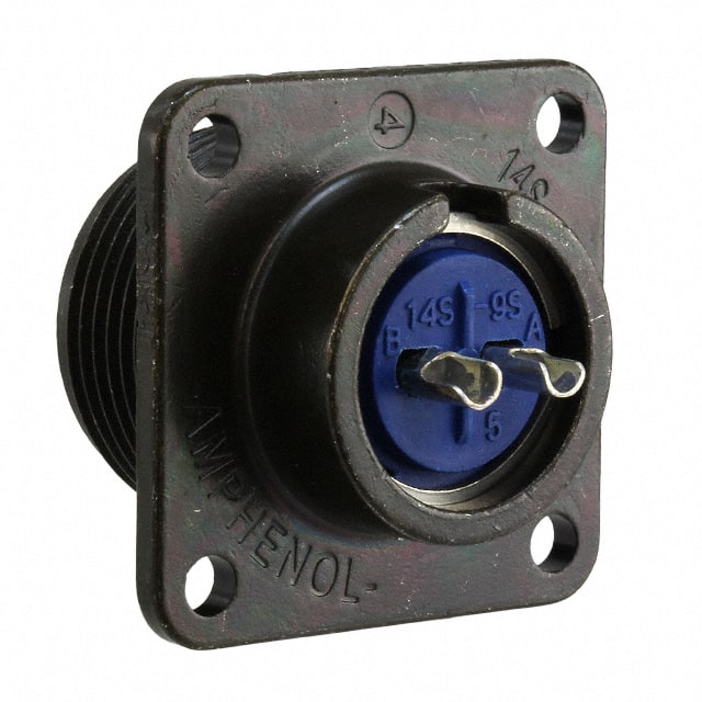 97-3102A-14S-9S CONN RCPT FMALE 2P SOLDER CUP