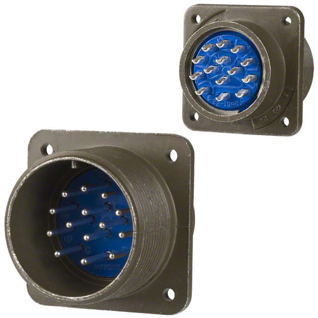 97-3102A-22-19P(946) CONN RCPT MALE 14P SOLDER CUP