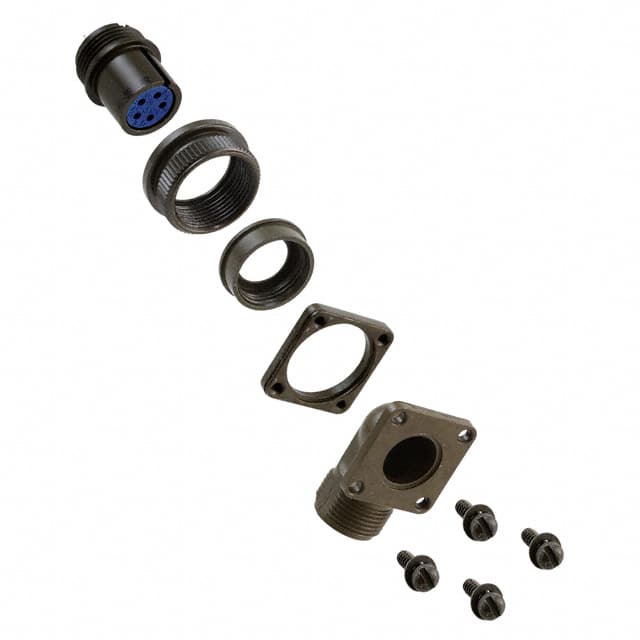 97-3108A-14S-5S CONN PLUG FMALE 5P SILV SLDR CUP