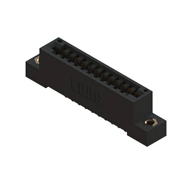 896-012-500-107 CONN EDGE SGL FMALE 12POS 0.125