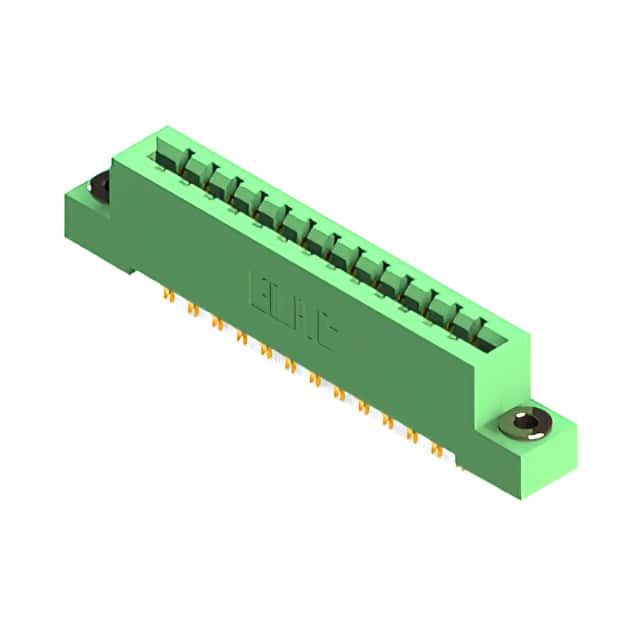 837-026-555-203 CONN EDGE DUAL FMALE 26POS 0.156