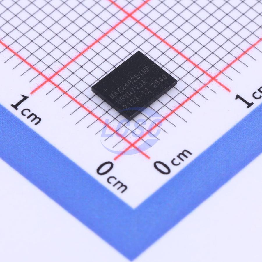 MAX24025IMP+T The MAX24025IMP+T is an IC Laser Driver from Analog Devices, featuring a 25Gbps data rate and an MSOP-8 package. It is RoHS3 Compliant and has an MSL rating of 1.
