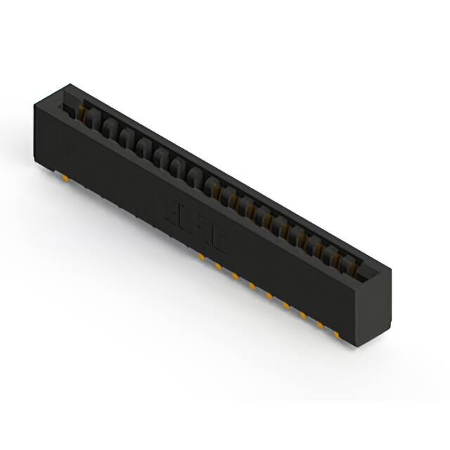 857-017-558-101 CONN EDGE SGL FMALE 17POS 0.156
