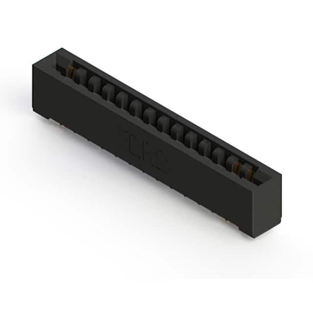 857-028-555-201 CONN EDGE DUAL FMALE 28POS 0.156