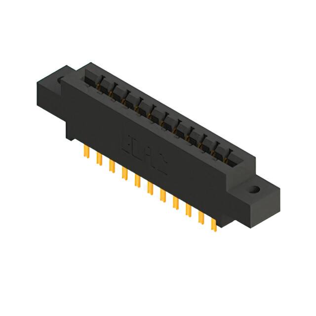 887-022-500-802 CONN EDGE DUAL FMALE 22POS 0.156
