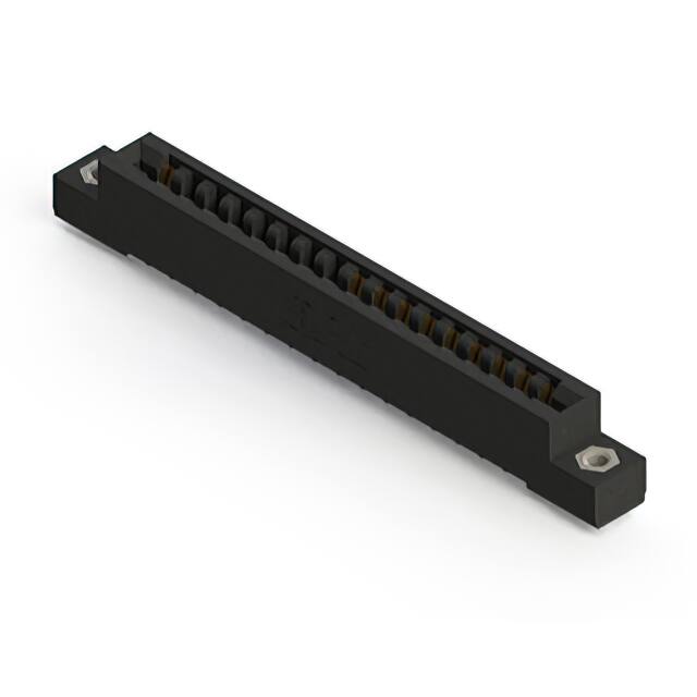 857-017-527-107 CONN EDGE SGL FMALE 17POS 0.156