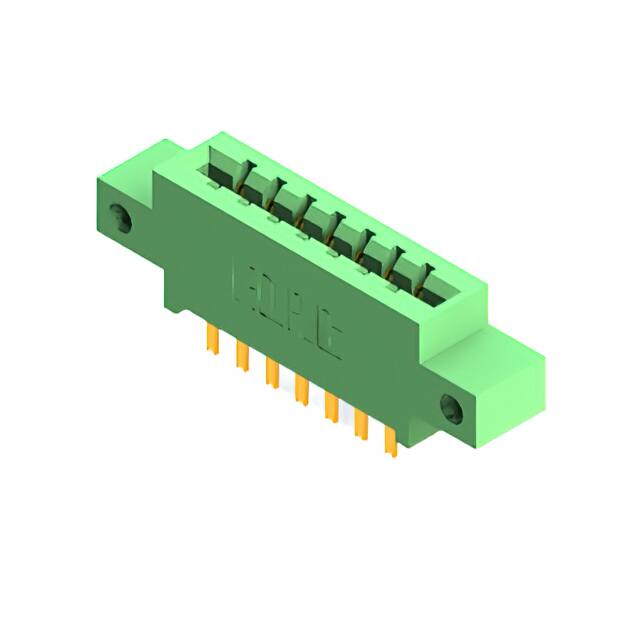 837-014-500-812 CONN EDGE DUAL FMALE 14POS 0.156