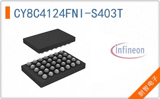 CY8C4124FNI-S403T The Infineon CY8C4124FNI-S403T is a 32-bit microcontroller featuring an ARM Cortex-M0+ core. It offers 16KB of Flash memory and operates within a voltage range of 1.71V to 5.5V.