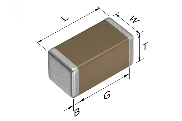 CGA2B2X7R1H102KT0Y0F The TDK Corporation CGA2B2X7R1H102KT0Y0F is a 1nF ceramic capacitor with a 50V voltage rating and X7R temperature coefficient. It features a compact 0402 SMD footprint.