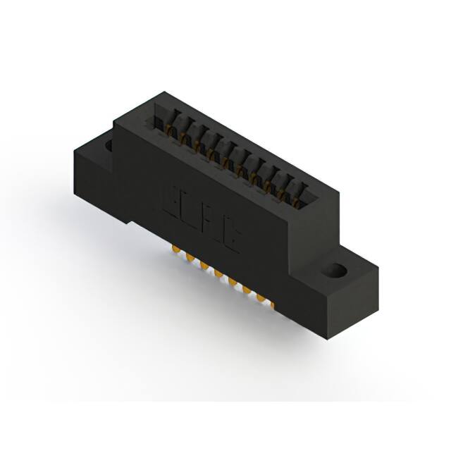 892-010-500-102 CONN EDGE SINGLE FML 10POS 0.100