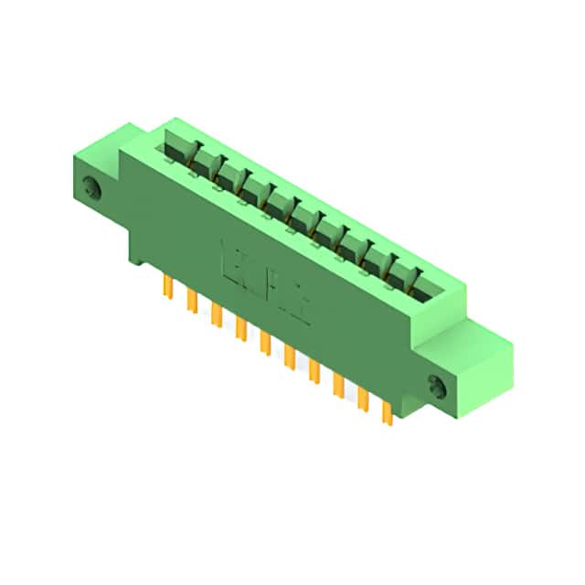 837-020-500-812 CONN EDGE SINGLE FML 38POS 0.100