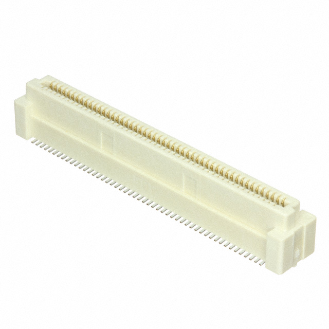 61083-202002 CONN PLUG 200POS SMD GOLD. Amphenol ICC 61083-202002 is a 200-position, 0.8mm pitch surface mount plug connector with gold contacts, featuring board guide.