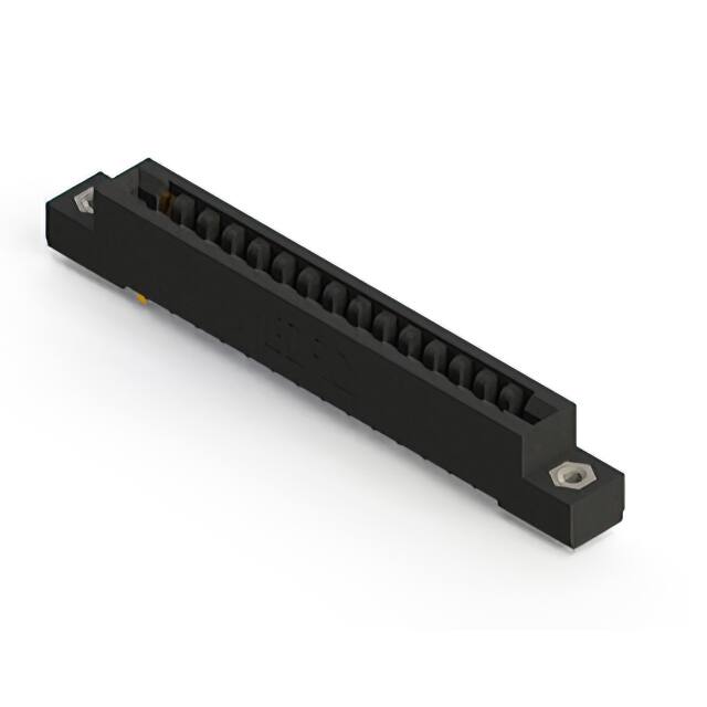 857-015-558-108 CONN EDGE SGL FMALE 15POS 0.156