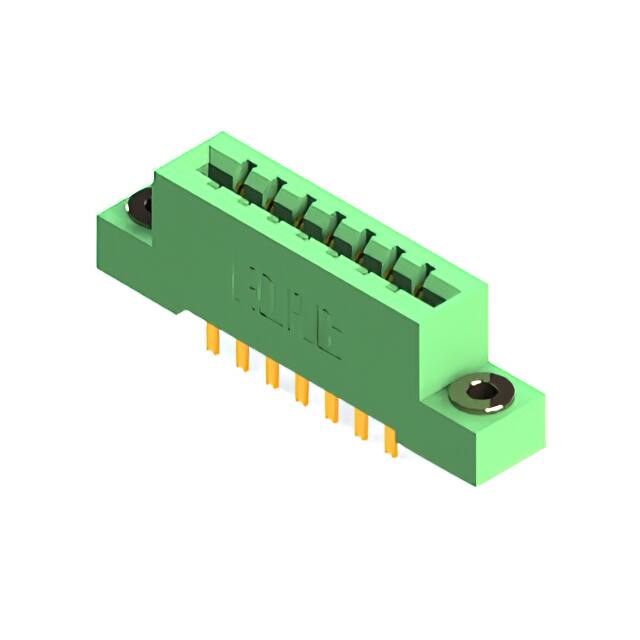 837-014-500-203 CONN EDGE DUAL FMALE 14POS 0.156