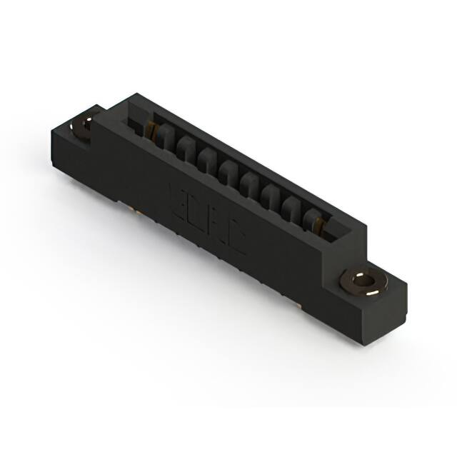 857-018-555-203 CONN EDGE DUAL FMALE 18POS 0.156