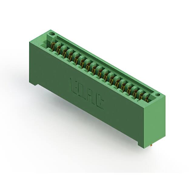 845-017-500-101 CONN EDGE SINGLE FML 17POS 0.100