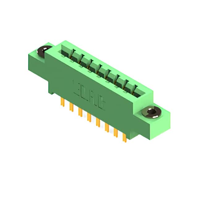 837-016-500-803 CONN EDGE DUAL FMALE 16POS 0.156
