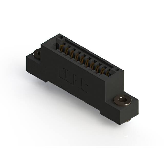 895-010-500-103 CONN EDGE SINGLE FML 10POS 0.100
