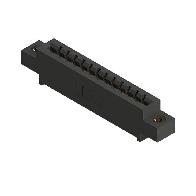 887-012-500-607 CONN EDGE SGL FMALE 12POS 0.156