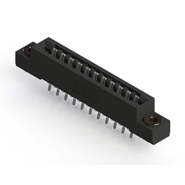 857-022-456-203 CONN EDGE DUAL FMALE 22POS 0.156