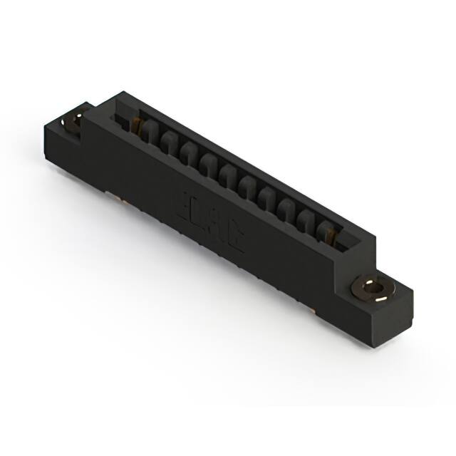 857-022-555-203 CONN EDGE DUAL FMALE 22POS 0.156