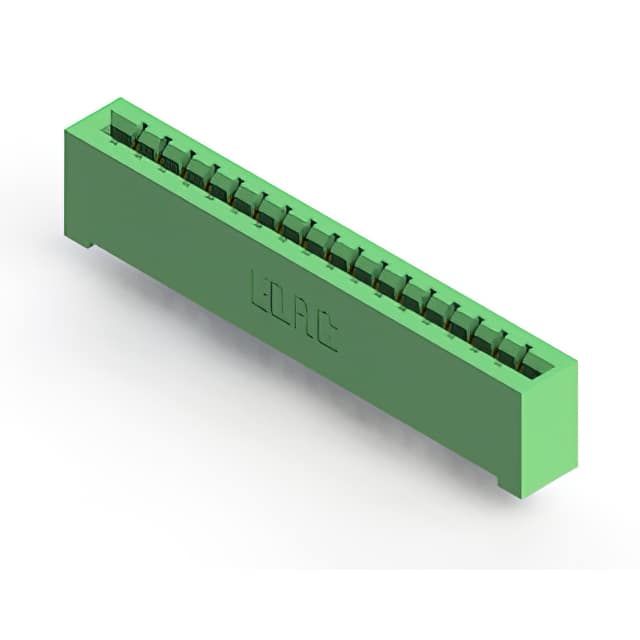 833-017-500-101 CONN EDGE SGL FMALE 17POS 0.156
