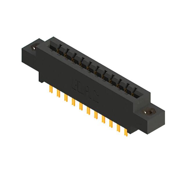 887-022-500-808 CONN EDGE DUAL FMALE 22POS 0.156
