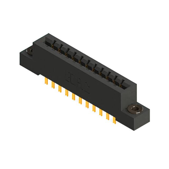 887-022-500-203 CONN EDGE DUAL FMALE 22POS 0.156