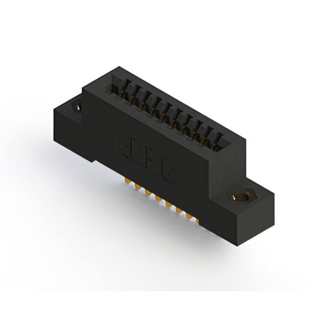 892-010-500-107 CONN EDGE SINGLE FML 10POS 0.100