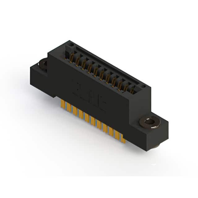 895-022-500-203 CONN EDGE DUAL FMALE 22POS 0.100