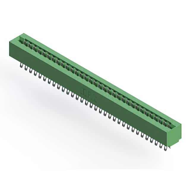 807-064-455-201 CONN EDGE DUAL FMALE 64POS 0.156