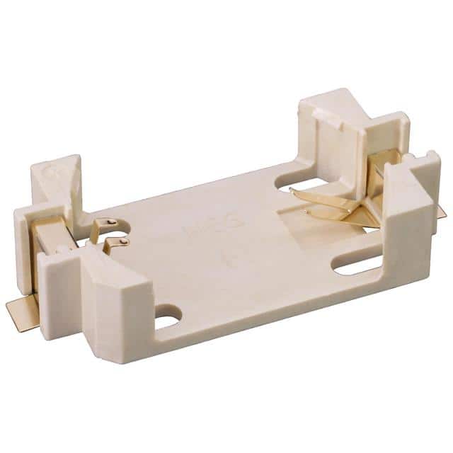 BAT-HLD-008-SMT-TR HOLDER FOR 2450 BATTERIES, SURFA