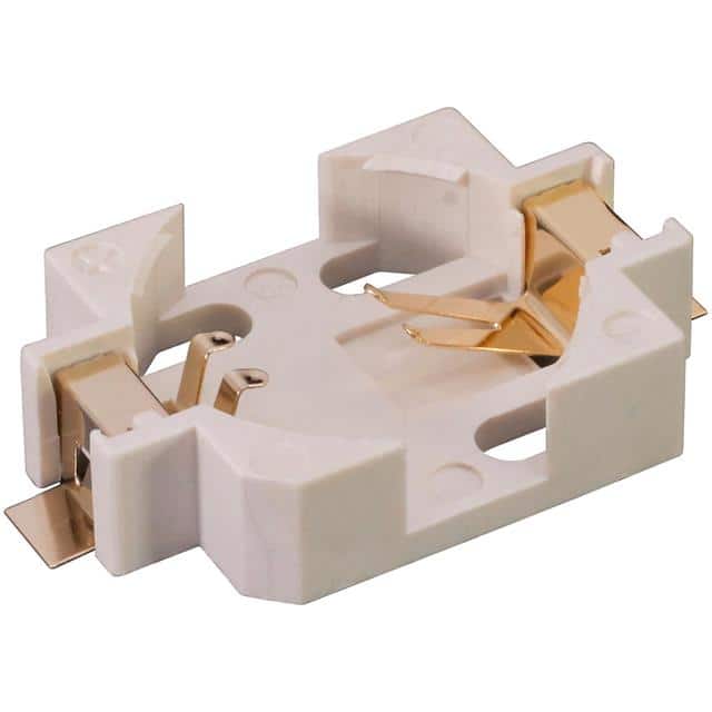 BAT-HLD-010-SMT-TR HOLDER FOR 1632 BATTERIES, SURFA