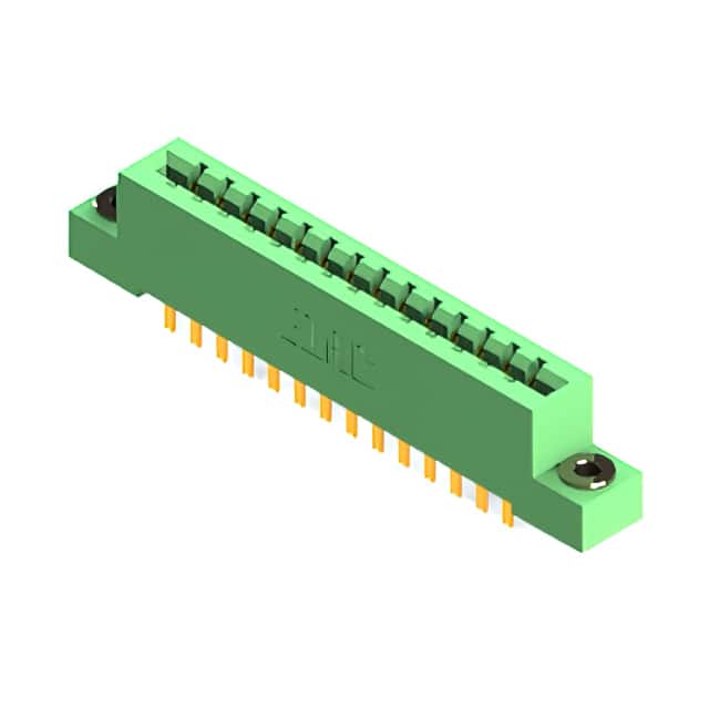 837-028-500-203 CONN EDGE DUAL FMALE 28POS 0.156