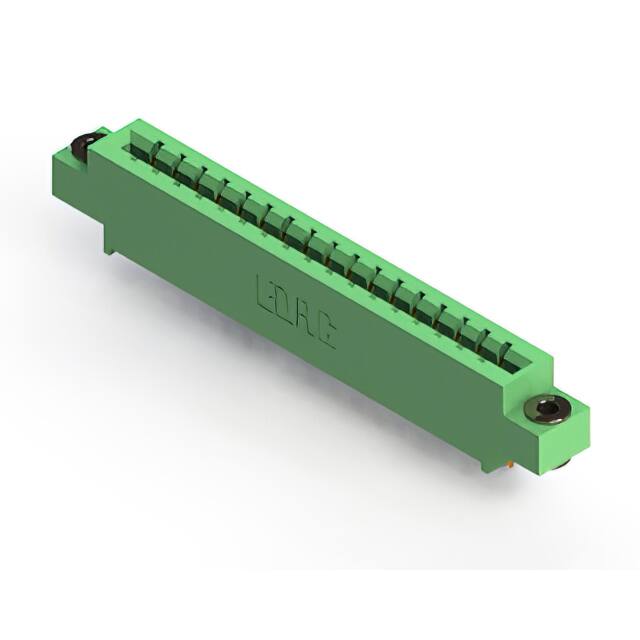 833-017-500-603 CONN EDGE SGL FMALE 17POS 0.156