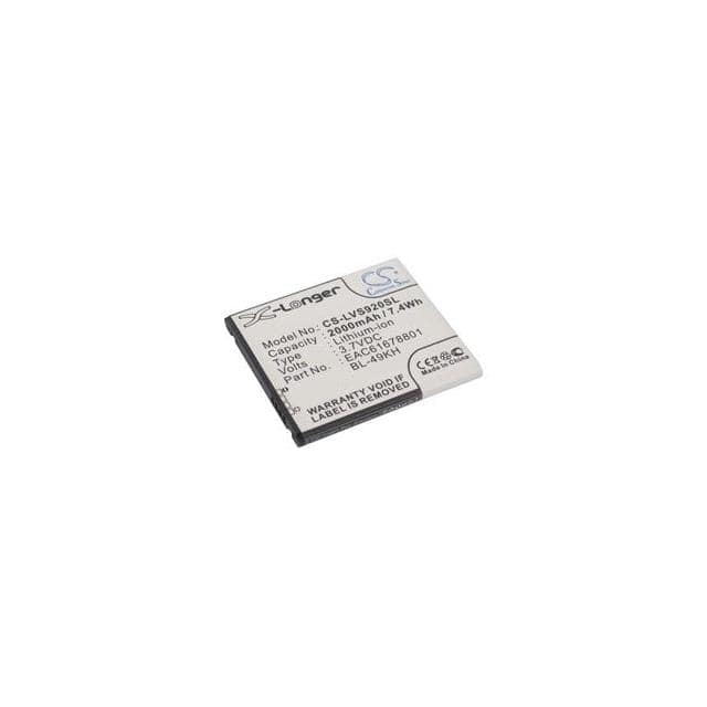 WX-RJVU-6-BL-49KH BATTERY Replacement for Lg BL-49KH Batte