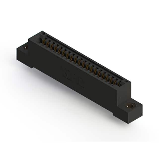 895-020-500-107 CONN EDGE SINGLE FML 20POS 0.100