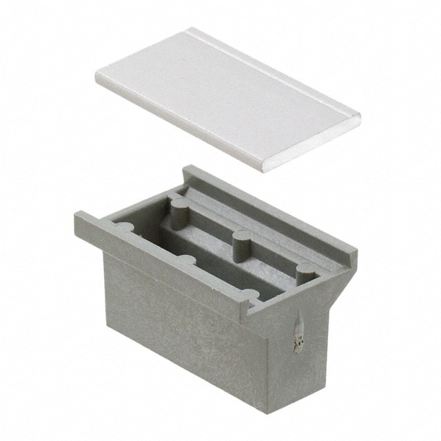 20808003 HANDLE 5HP VME PLASTIC GRAY