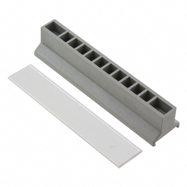 20808065 HANDLE 14HP VME PLASTIC GRAY