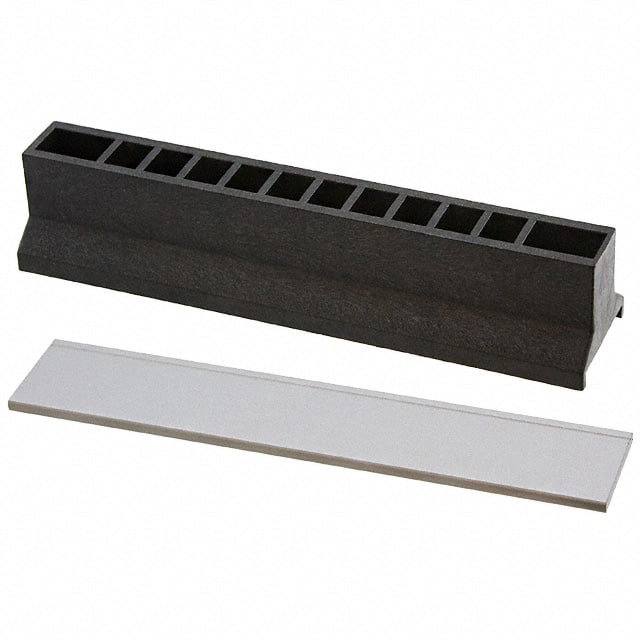 20808087 HANDLE 14HP VME PLASTIC BLACK