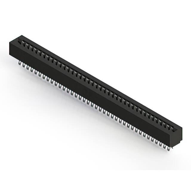 857-076-455-201 CONN EDGE DUAL FMALE 76POS 0.156