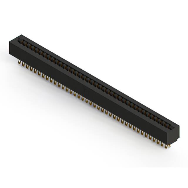 857-076-555-201 CONN EDGE DUAL FMALE 76POS 0.156